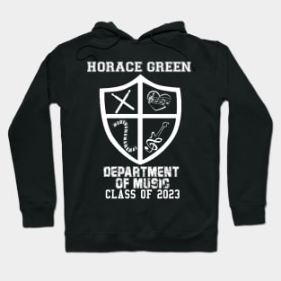 Horace (white on black) Hoodie